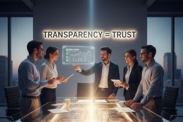la transparence