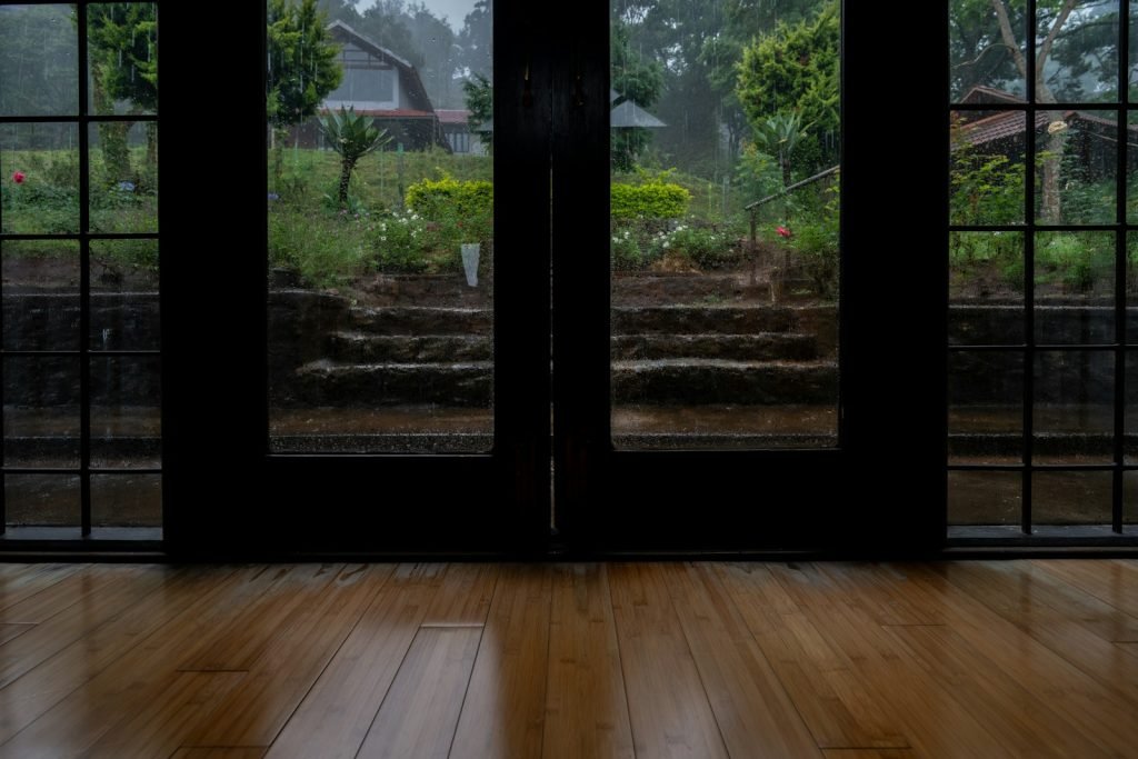 porte d'entrée vitrée