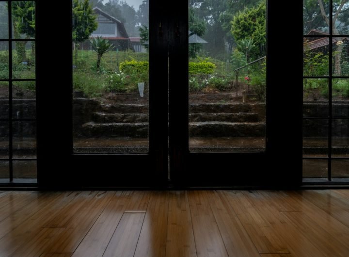 porte d'entrée vitrée