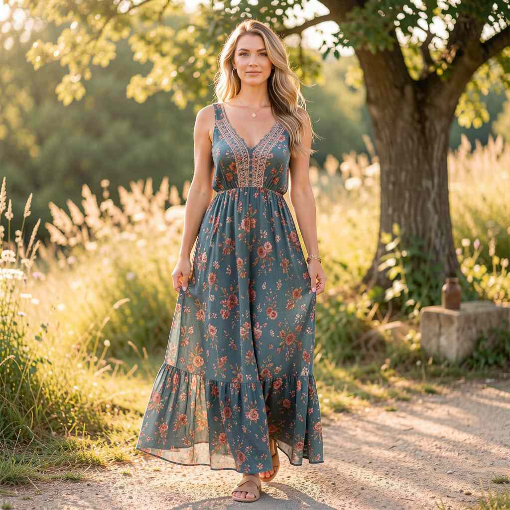 Affirmez votre élégance : comment porter la robe bohème avec style