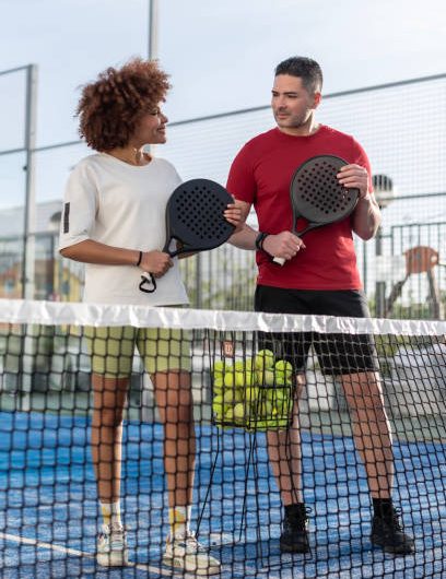 Entreprise construction terrain de padel