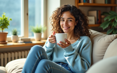 Les habitudes pour rester positive