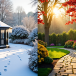 Jardin d'hiver vs jardin d'été : idées pour chaque saison