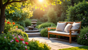 Créer un espace jardin relaxant chez soi